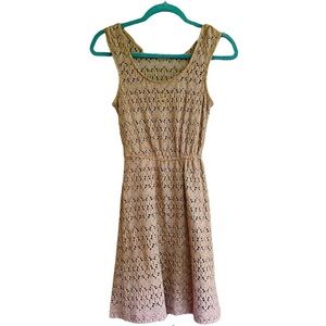 UO Pins & Needles knit dress with slip - XS